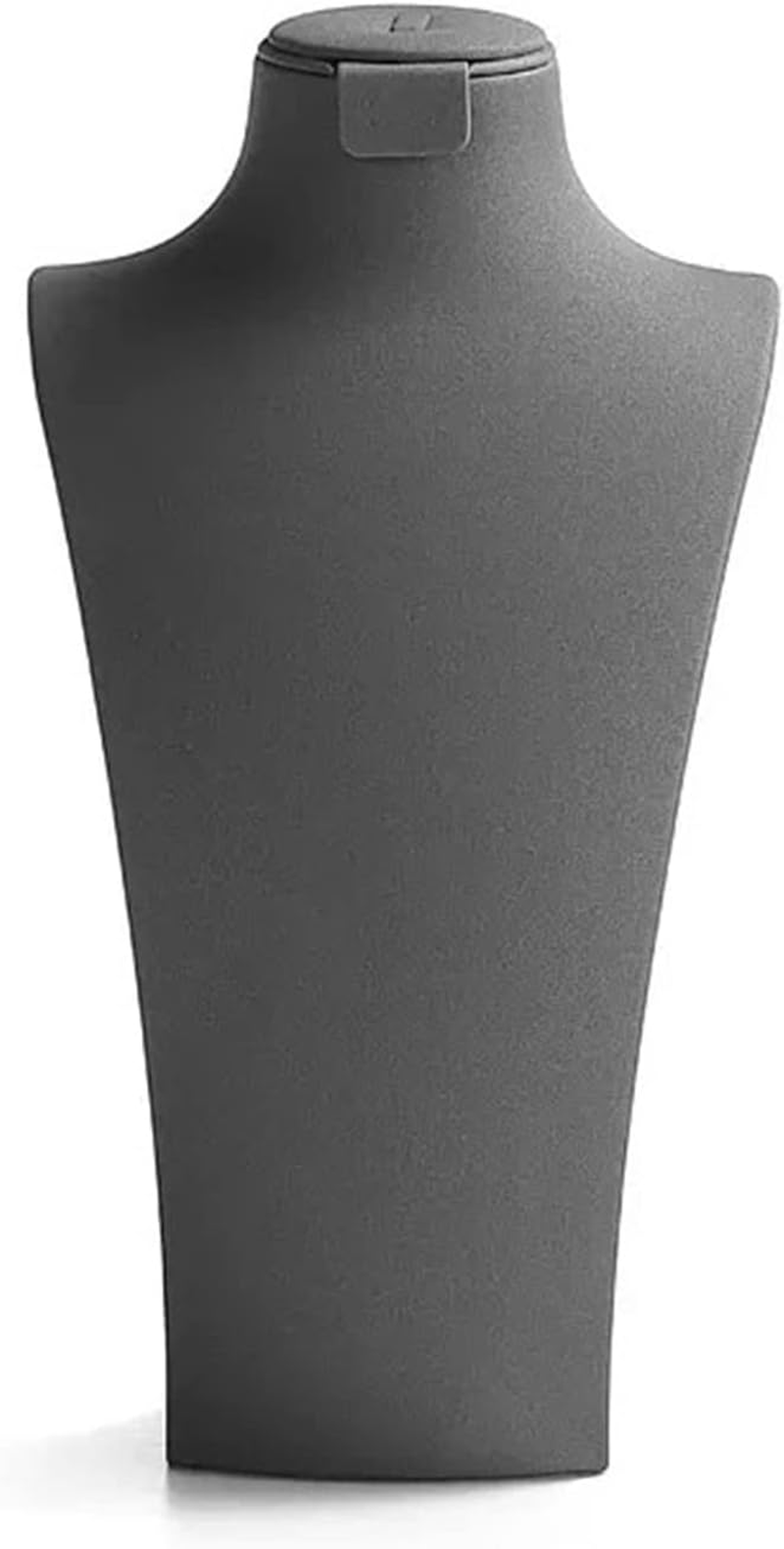 Jewelry Stand Jewelry Bust Display Necklace Bust Stand Holder Chain Storage Display Mannequin Bust Home Organisation Jewelry Organizer Girls Women Jewelry Holder Jewelry Display (Color : Gray, Size image number 4