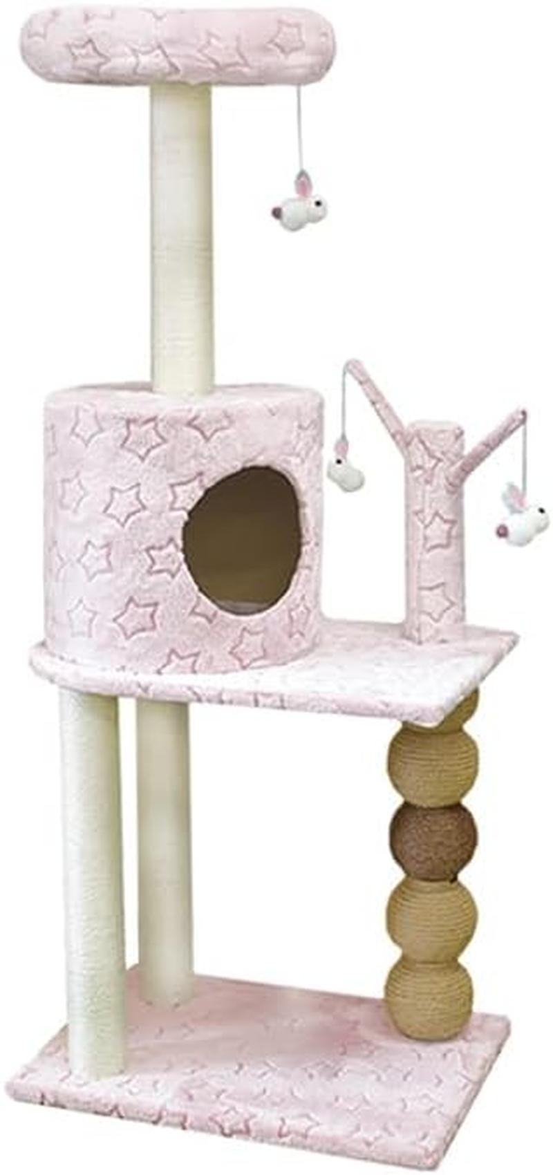 Star Cat Tower Pink