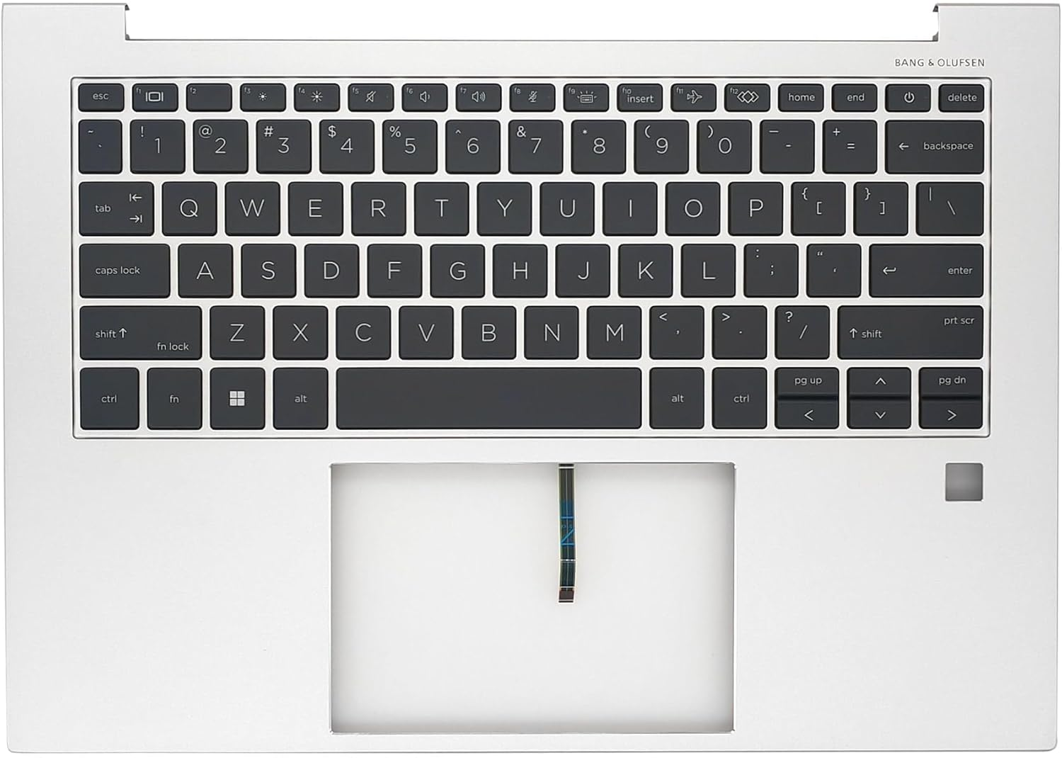 Replacement Upper Case Palmrest for HP Elitebook 840 845 G9,Elitebook 840 845 G10 Series Laptop with US Layout Backlit Keyboard Assembly N45442-001 N09058-001 Silver