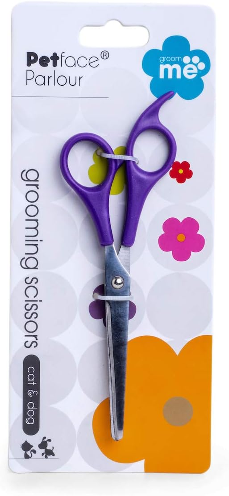 Petface Rubber Grooming Mitt for Dogs/Cats, , Purple image number 1