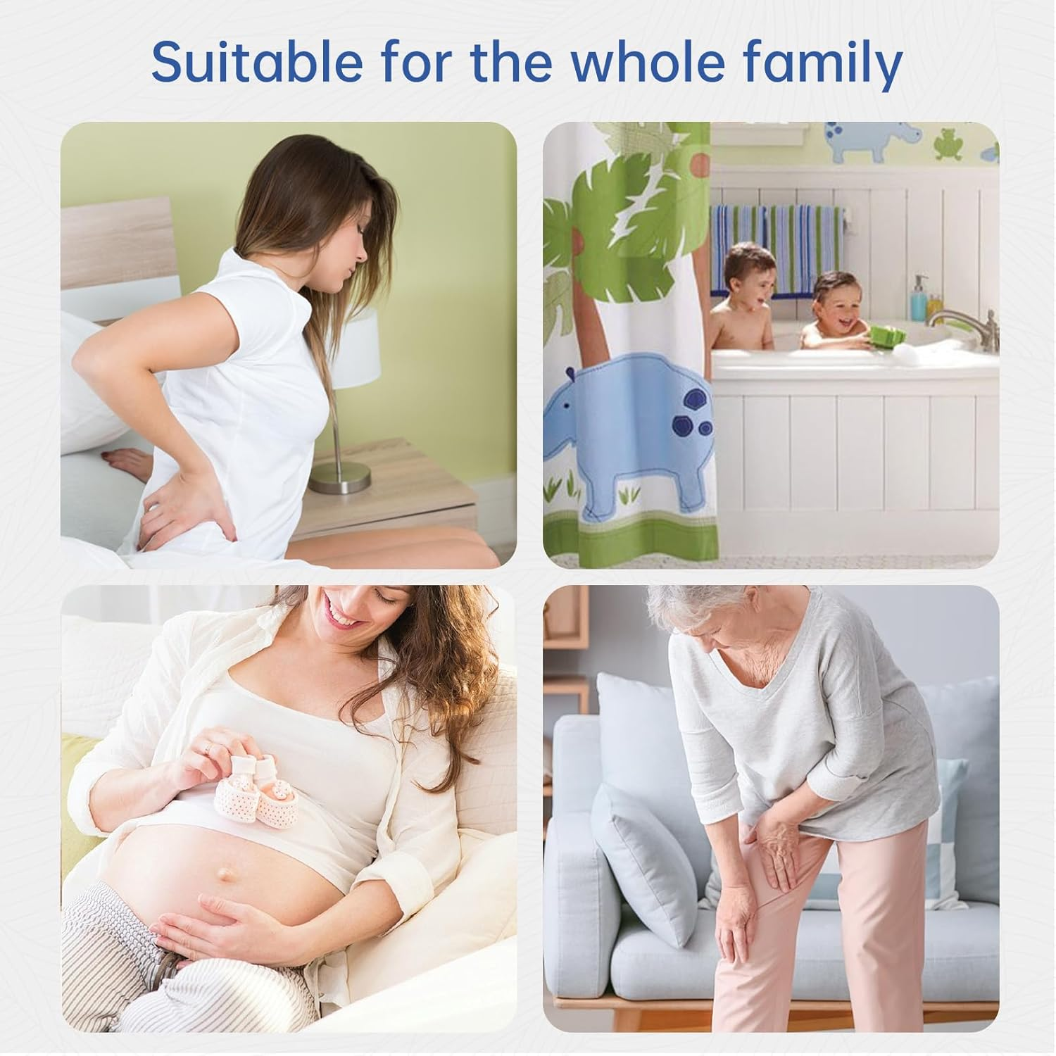 Bathroom Safety Grab Bar, Suction Cup Mount, No-Drill Installation, for Toilet, Shower, Bathtub image number 5