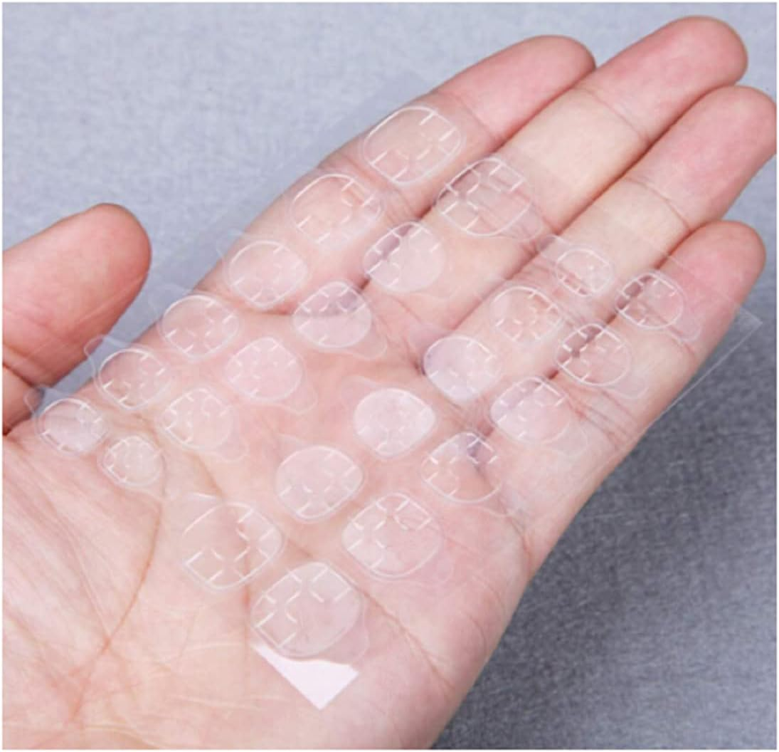 VIKSON INTERNATIONAL Khaki Brown 24 Pcs MATTE Finish Pre-Design French Manicure Full False Fake Nails with 1 Nail Glue Sticker Sheet.