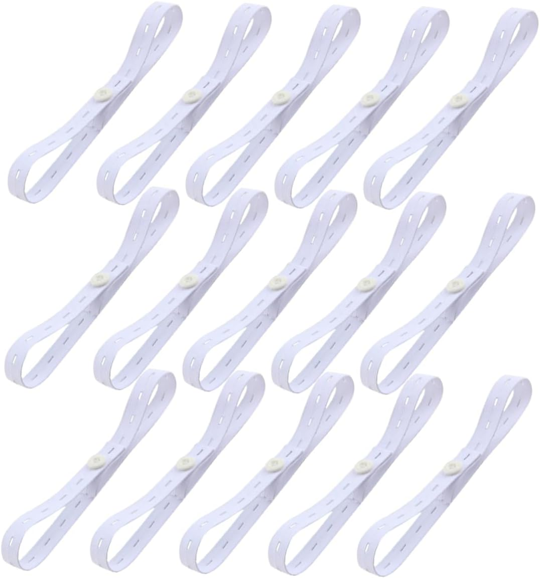 Abaodam 15Pcs Newborn Diaper Buckles Elastic Diaper Fastener Belt for Toddlers image number 5