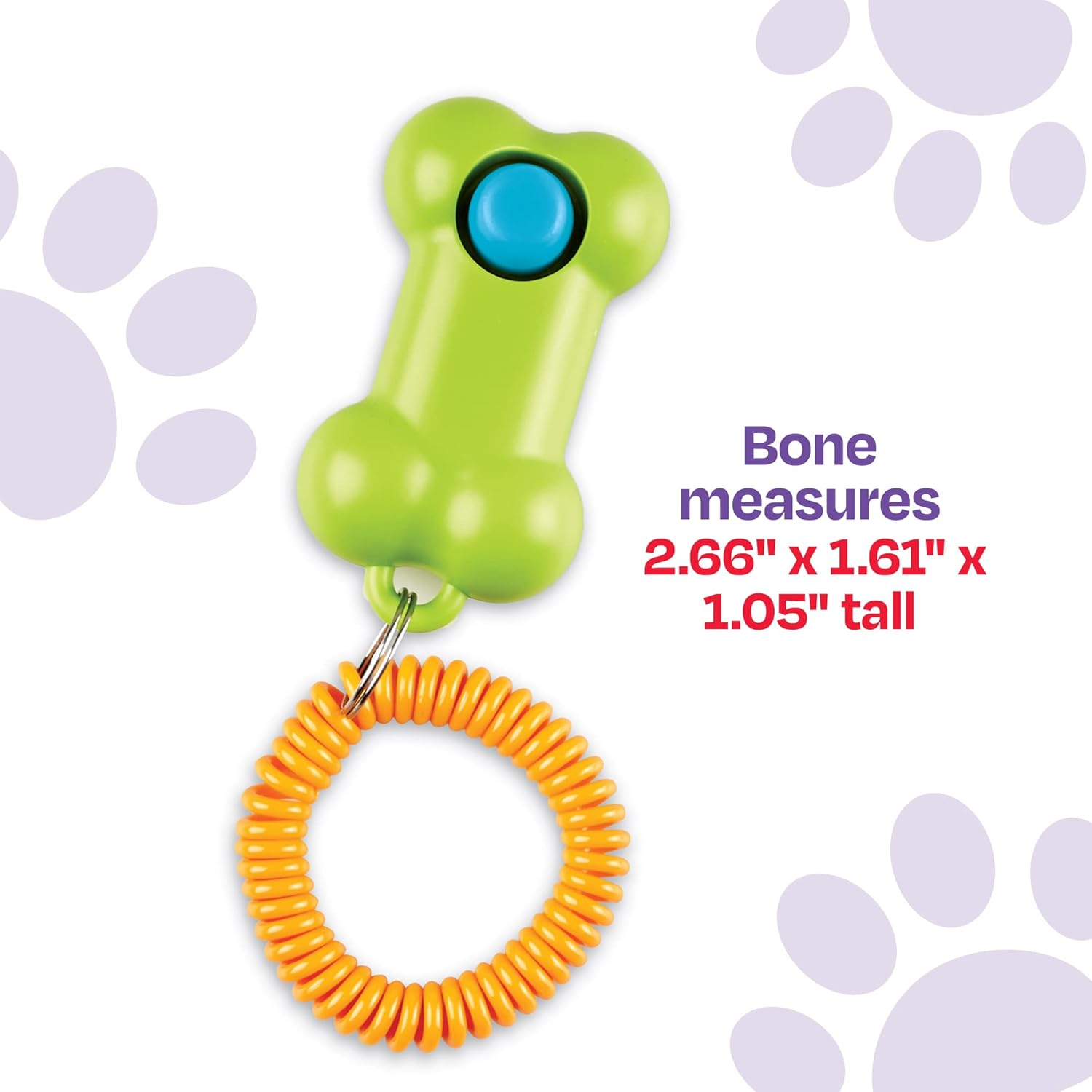 Brightkins Smarty Pooch Bone Training Clicker image number 4