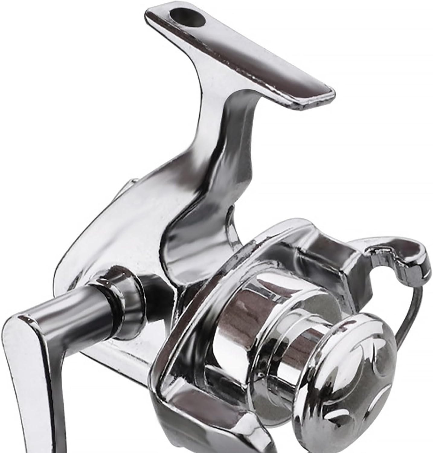 Fruusv Backpack Keychain | Small Fishing Reel Key Chain - Drum Wheel Keychain Bag Pendant | for Wallet Luggage Purse Phone Handbag Home Car Travel Party Office School Angler Women Men - C image number 6