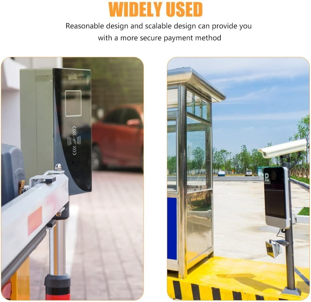 STOBOK 1Pc Telescopic Parking Payment Tool Rod for Easy Toll Swiping Compact Design for Convenient Use for Garage and Residential Parking - White image number 7