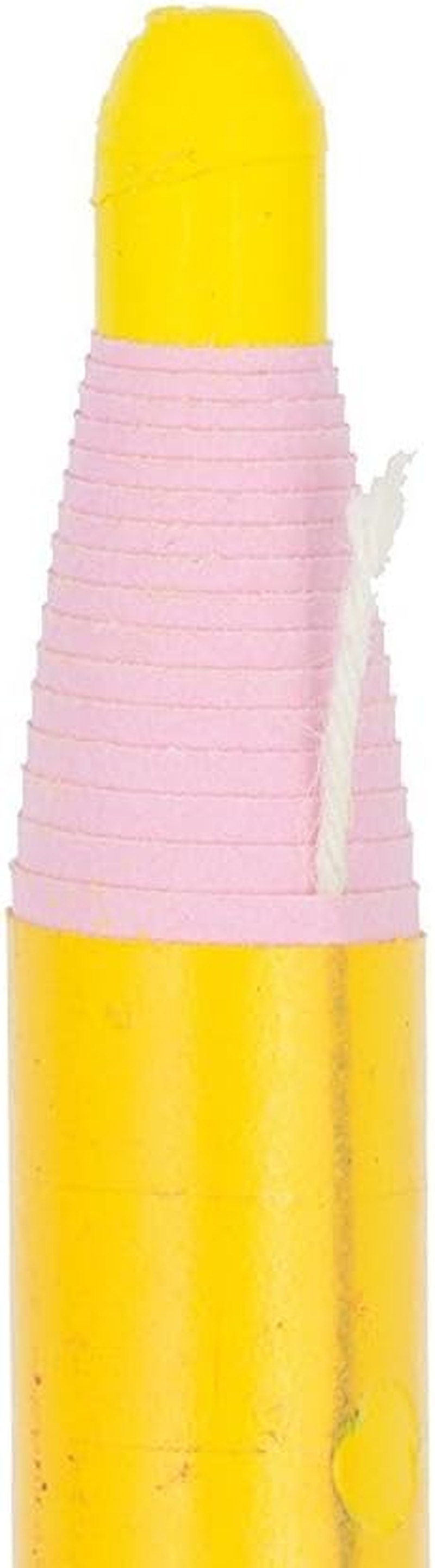 ZEESOON Pack of 12 Colors, Diamond Peel-Off China Markers Grease Pencil Crayons Colorful Drawing Marking Wax Pencils for Wood,Glass,Garments,Metal,Fabrics,Film,Paper (Yellow) image number 2