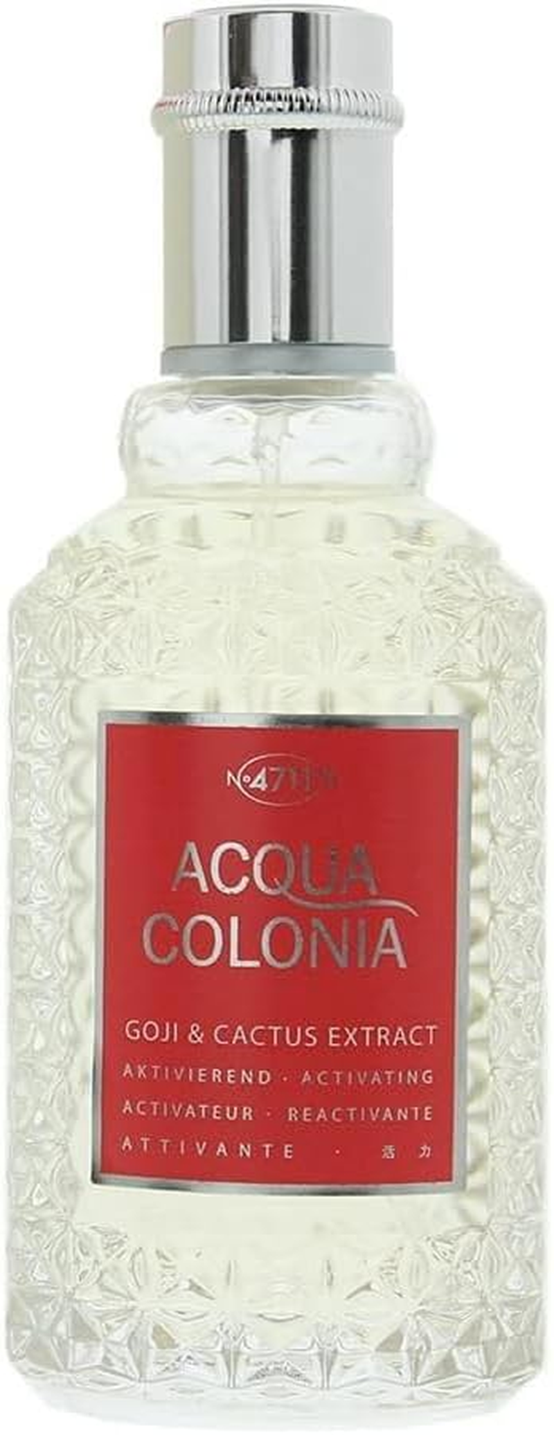 Muelhens 4711 Aqua Goji and Cactus Extract Eau De Cologne for Women 100 Ml image number 5