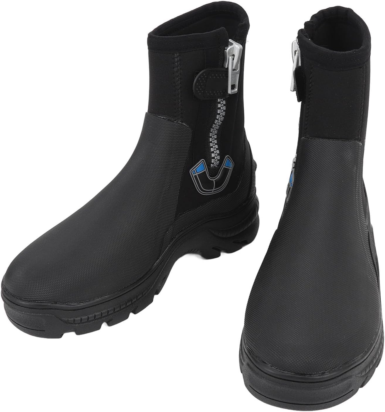 Jectse Non Slip Dive Boots 5Mm Thickness High Top Neoprene Water Boots for Snorkeling Swimming, Soft Lining Wading image number 5