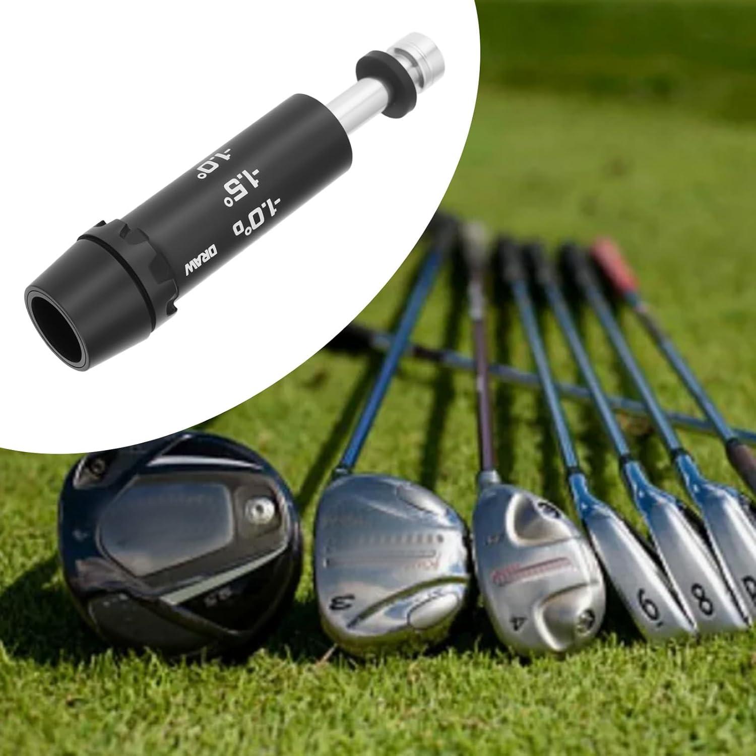 SING F LTD 1PC 0.335 Golf Adapter Sleeve Compatible with Cobra 2022 Ltdx Ls Compatible with Radspeed Compatible with Speedzone Driver 60.1X13.6Mm Black image number 3