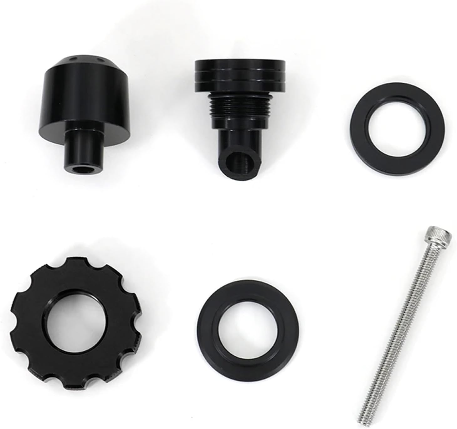 MKBHD Fit for Suzuki DL1000 DL650 V-Strom DL650 XT DL1050 Vstrom 1050 Motorcycle End Bar Throttle Lock Stabilizer Cruise Control(Style 2 Black)