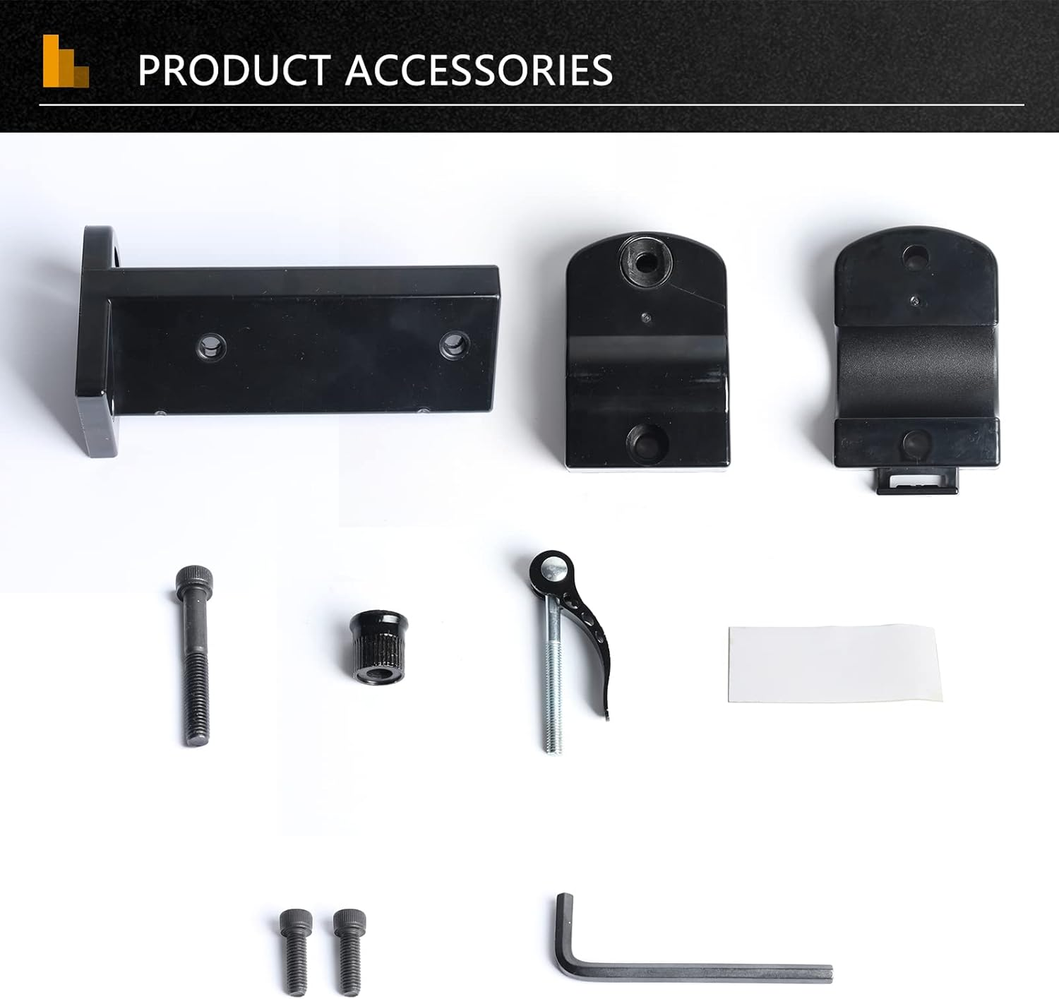 HUAYUWA Gear Shifter Mount (Right Hand Install) for Logitech G Driving Force Shifter Bracket for Playseat Challenge Chair Compatible with Logitech G923 G920 G29 G27 G25 Racing Wheel Accessories image number 6