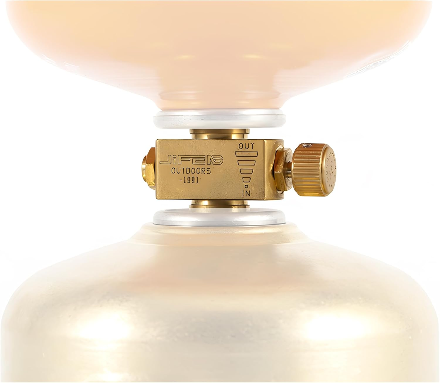 JIFENG Gas Refill Adapter Camping Stove Canister Isobutane/Butane Refill Adapter Lindal Valve Refill Adapter Fuel Refill Camping Canister Shifter image number 1