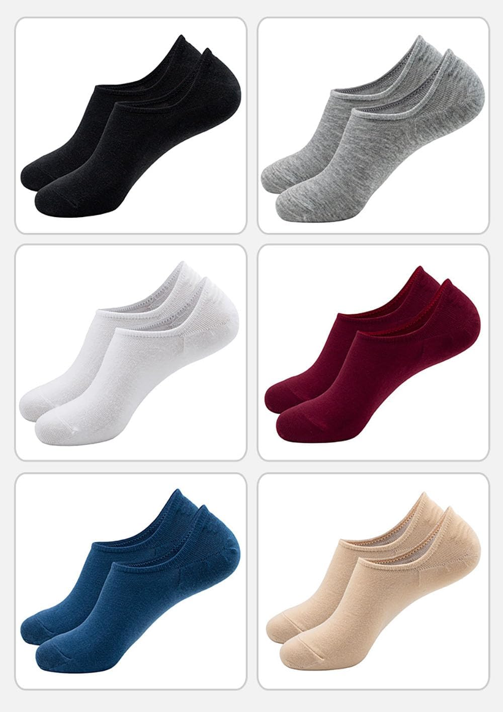 Heatunk No Show Socks for Women and Men: Low Cut, Anti-Slip, Athletic, Novelty, Casual Invisible Liner Socks