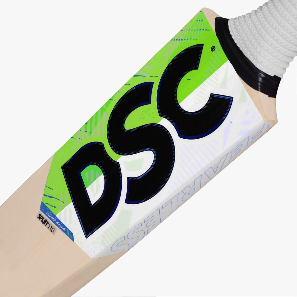 DSC Spliit 110-2024 Premium Lightweight Kashmir Willow Cricket Bat | Color: Beige | Size: 2 | for Men & Boys | for Dominating Strokes | Ready to Play | Ideal For: Professional image number 1
