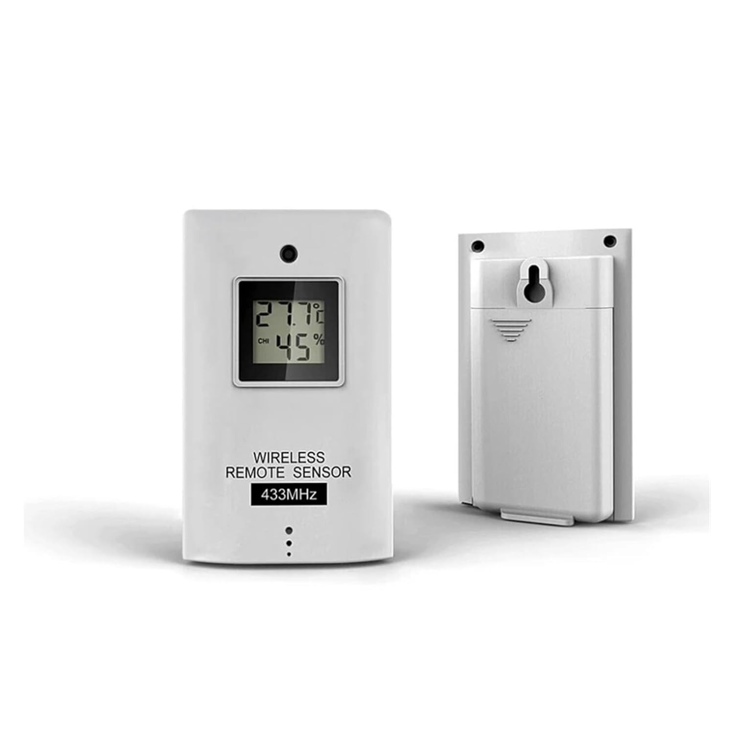 Color LCD Weather Station Wireless Thermometer Hygrometer Temperature Humidity Meter Trend Forecast Radio Controlled Clock Alarm