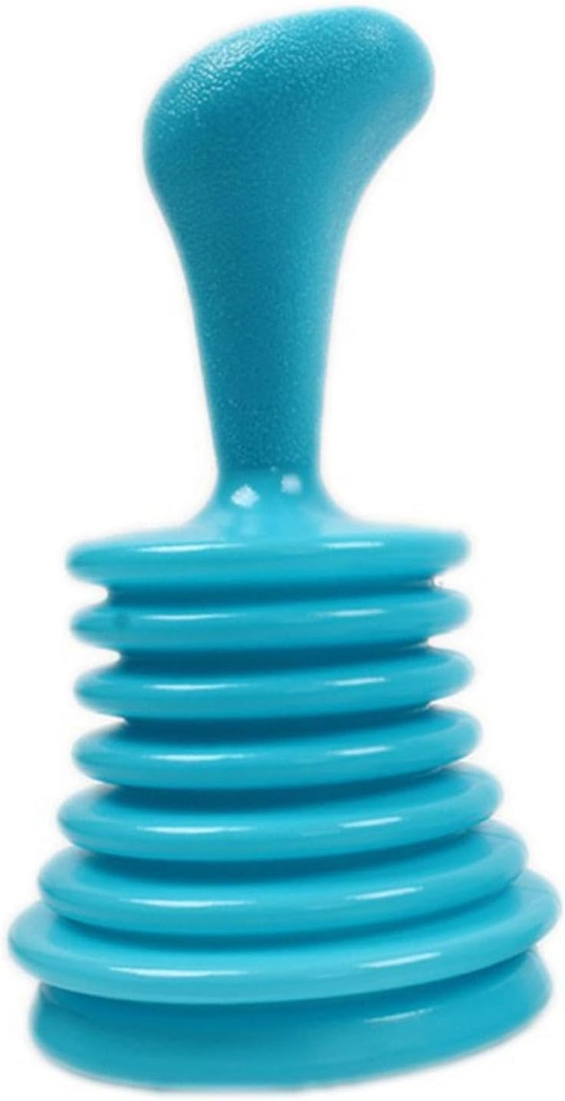 Plunger for Sink - Plunger with Ergonomic Handle,Bathroom Drain Cleaner Tool for Unclogging Slow Sinks, Tubs, and Showers, Small and Powerful