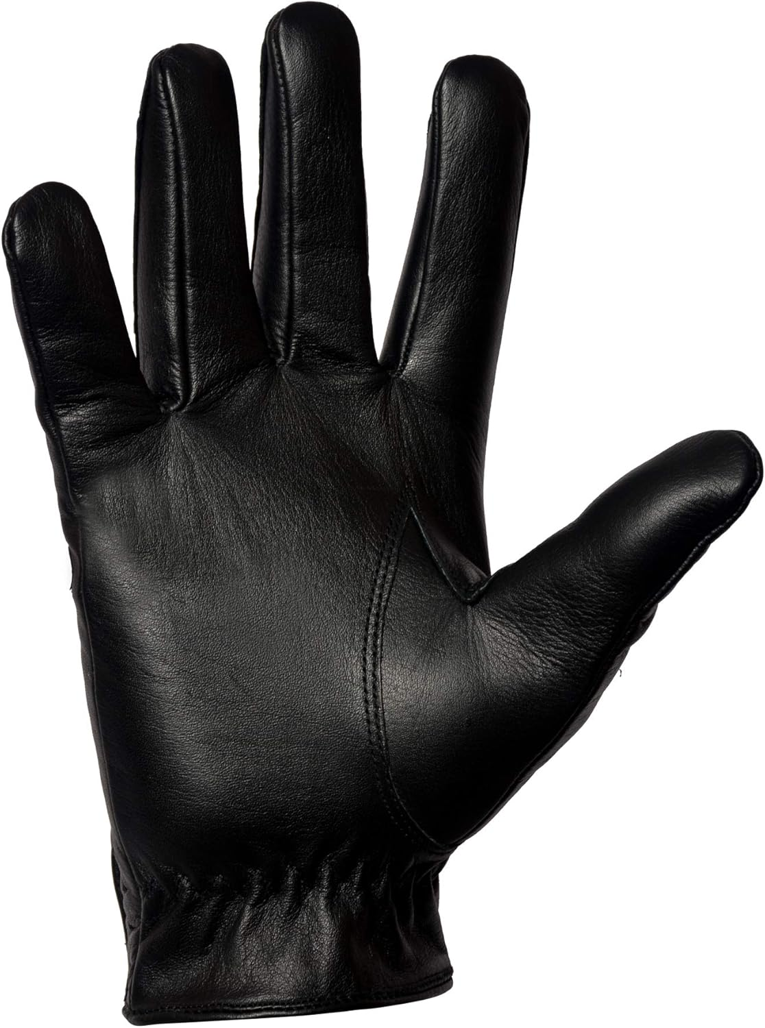 Men'S Leather Chauffeur Vintage Retro Style without Lining Driving Gloves image number 2