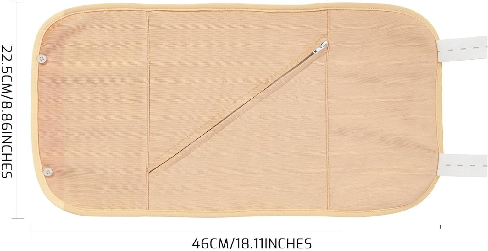 Castor Oil Wrap for Stomach - Castor Essential Oil Wrap | Castor Oil Wrap for Liver Kit Less Mess Reusable Sleep Comfort Fit Organ