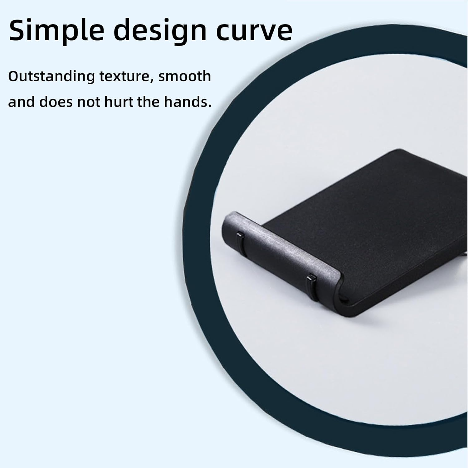 Tablet Stand Adjustable Portable Desktop Holder Compatible with Ipad Pro Air Mini, Iphone 16 Pro Max, and More 4.7''-11'' Devices, Black Tablet Holder and Phone Stand image number 3