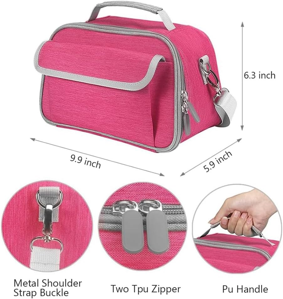 Lyaciomn Die Cut Tote Bags,Press Carrying Case,Supplies Storage Bag,Organization and Storage Tote Bag for Paper Cutter Tool Set Easy to Use,B image number 1