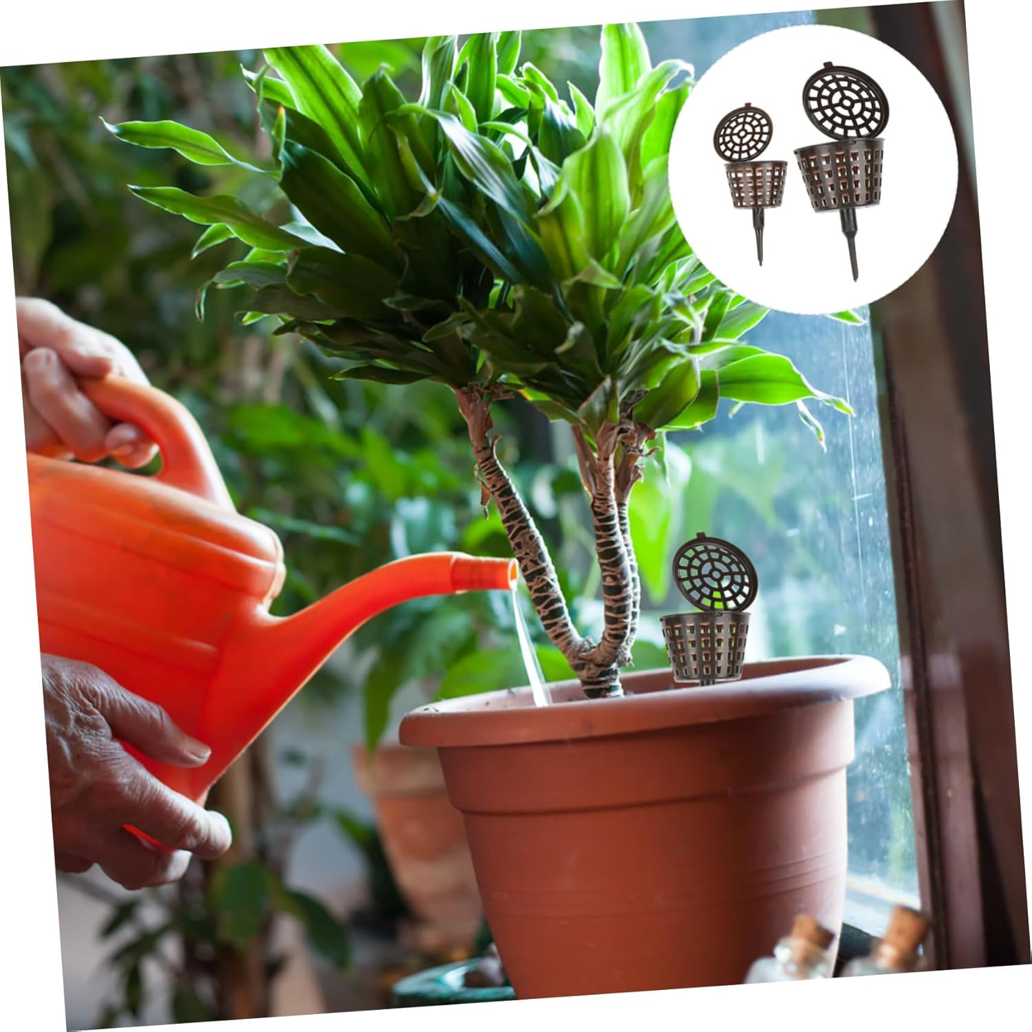 20Pcs Planting Fertilizers Baskets Fertilizer Cover Box Gardening Supplies for Management image number 3