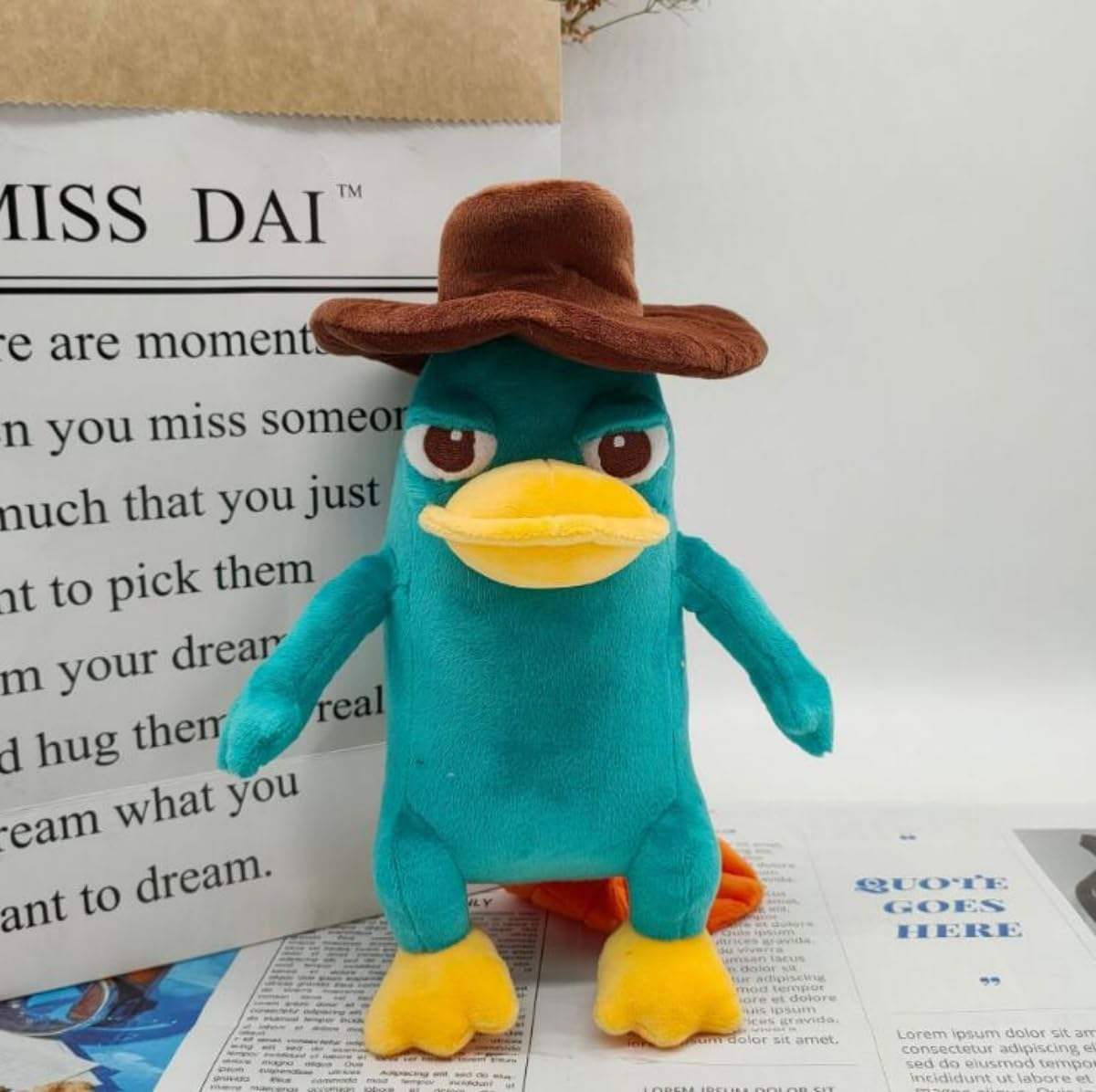 Platypus Cloth Doll Platypus Cloth Doll Duck Cloth Toys image number 4