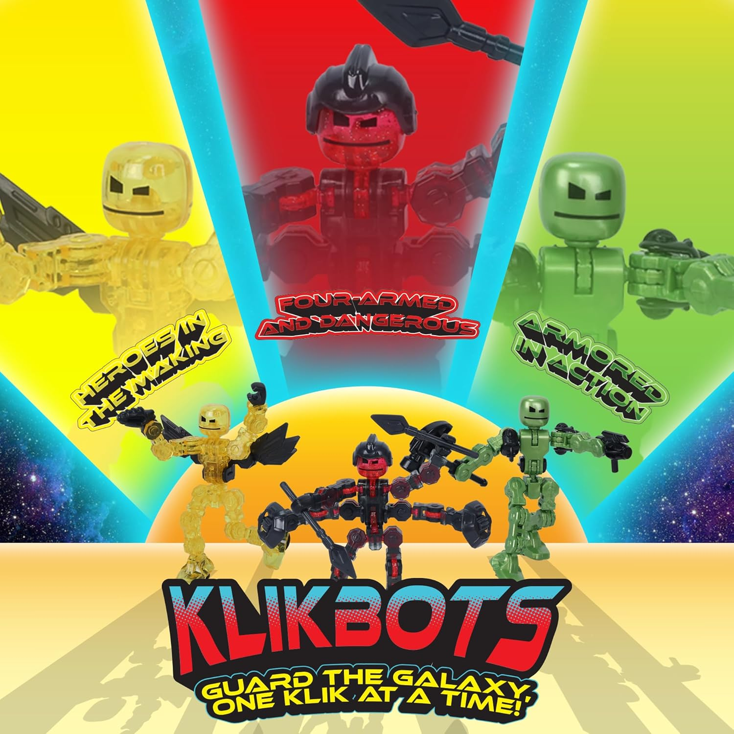 Klikbot Galaxy 3 Pack Bundle image number 1