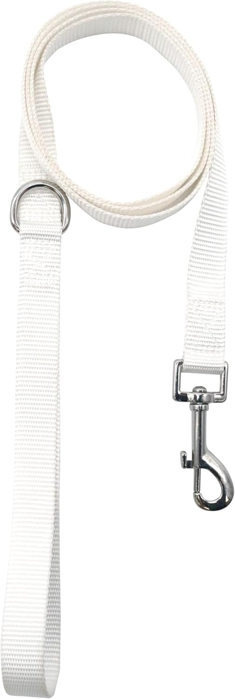 Croci Ceremony Dog Leash, Shiny White, for Weddings, Elegant, Metal Details, 150 X 2 Cm image number 3