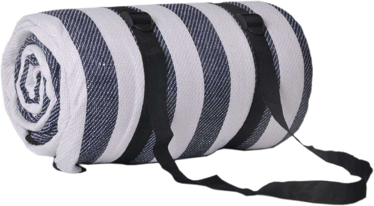 Outdoor Bees Premium Picnic Blanket - Waterproof, Lightweight, Compact, 3-Layer Fabric - Extra Large 2M Picnic Rug, Giant Picnic Mat for Outdoor Fun - Black Grid image number 4