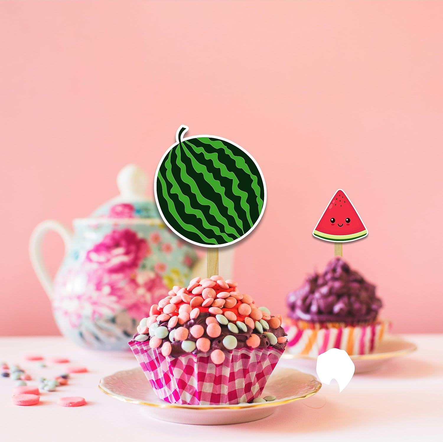 Watermelon Cupcake Topper image number 4