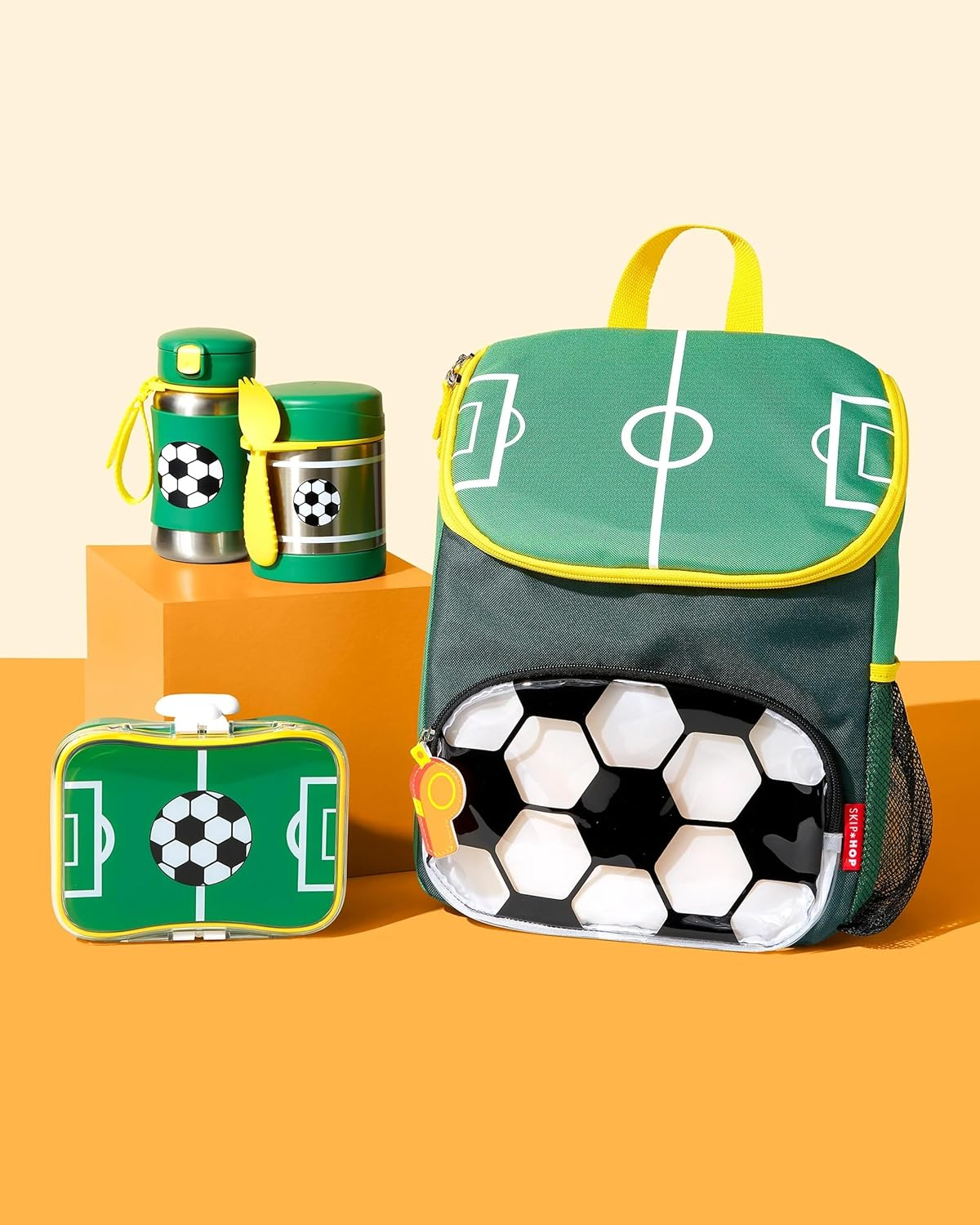 Skip Hop Spark Style Lunch Kit - Soccer/Futbol image number 2