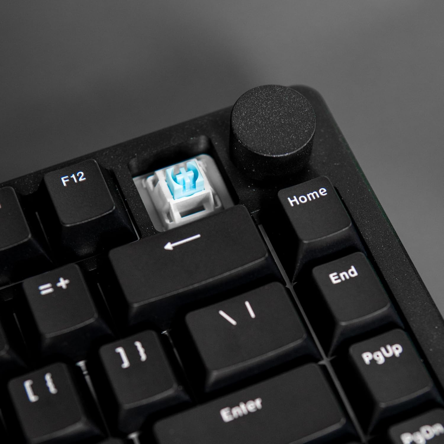 Aftershock ODEN75 Wireless Mechanical Gaming Keyboard | Keyboard 75% | Wireless/Bluetooth | Snow Leopard V2 Linear Switches | Black Gaming Keyboard