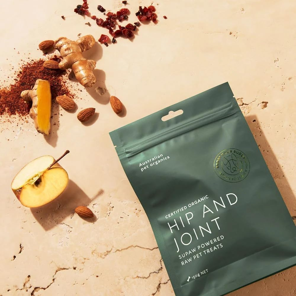 SUPAW&trade; by Australian Pet Organics Certified Organic Hip and Joint Dog Treat 150G image number 2
