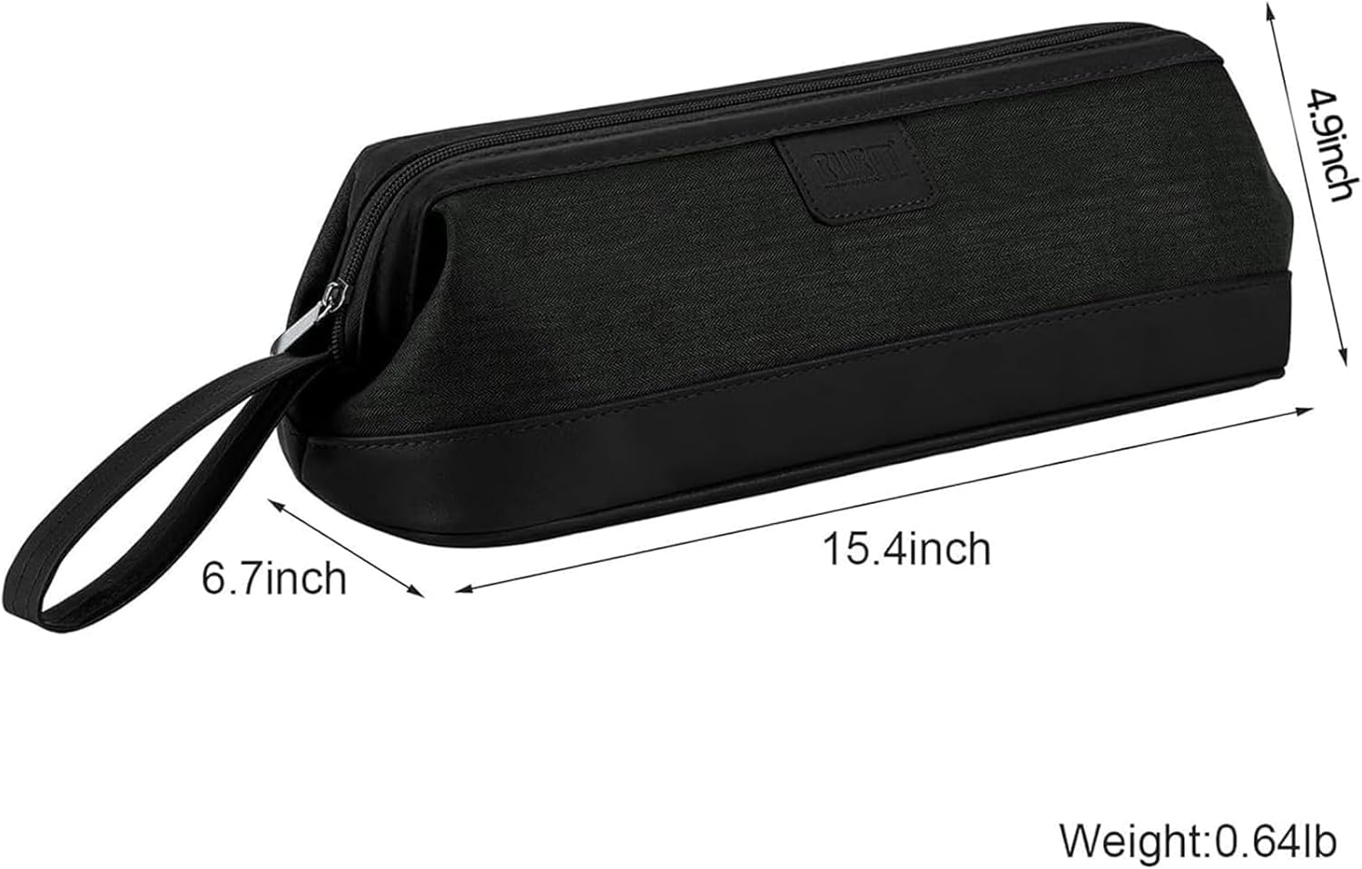 Portable Travel Storage Bag Compatible with Dyson Supersonic Hair Dryer/Dyson Airwrap Styler/Dyson Corrale Hair Straightener, Black, Travel - Gray image number 7