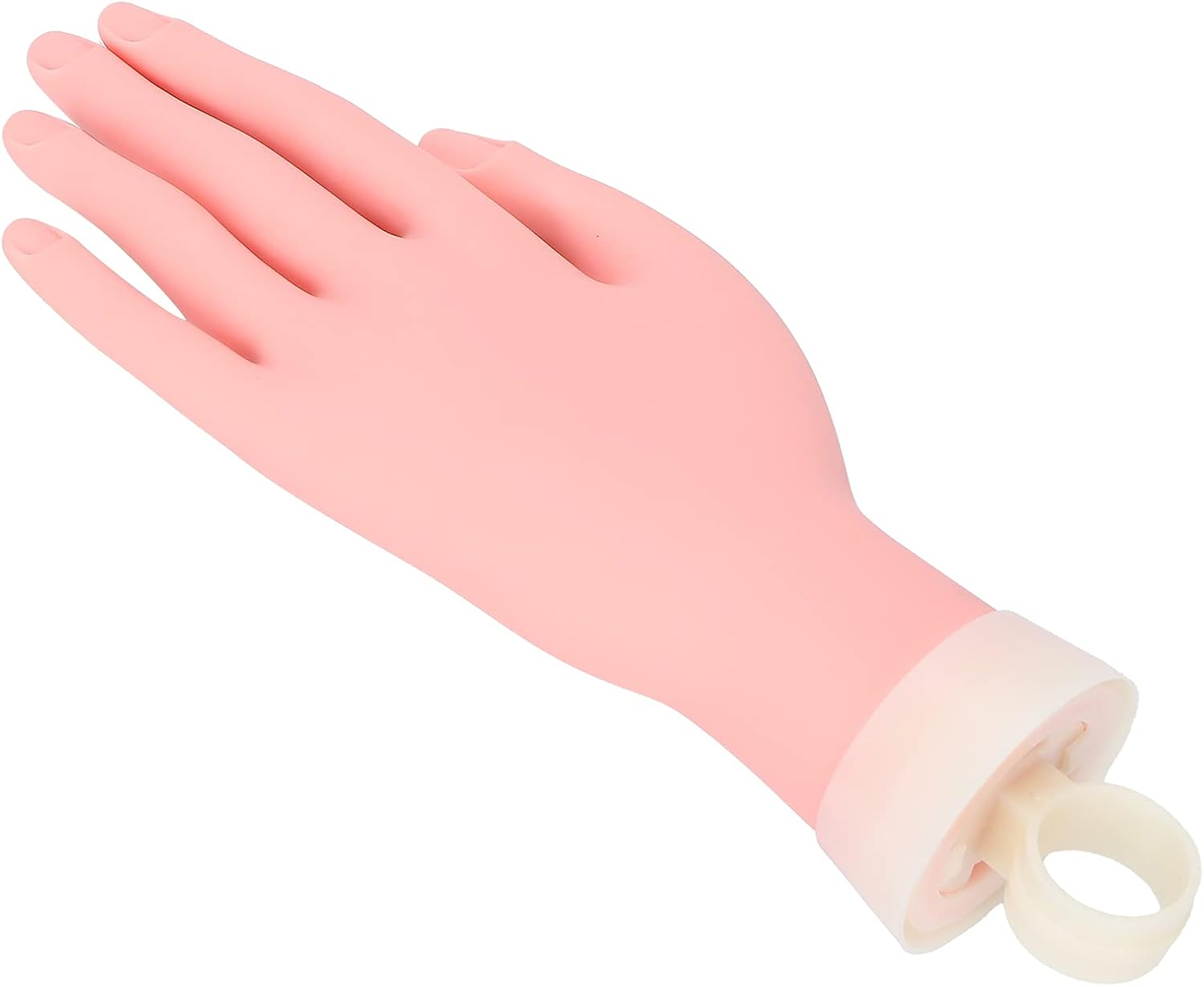 Realistic Mannequin Hands Reusable Nail Art Hand for Nail Art Practice at Home or Salon image number 2