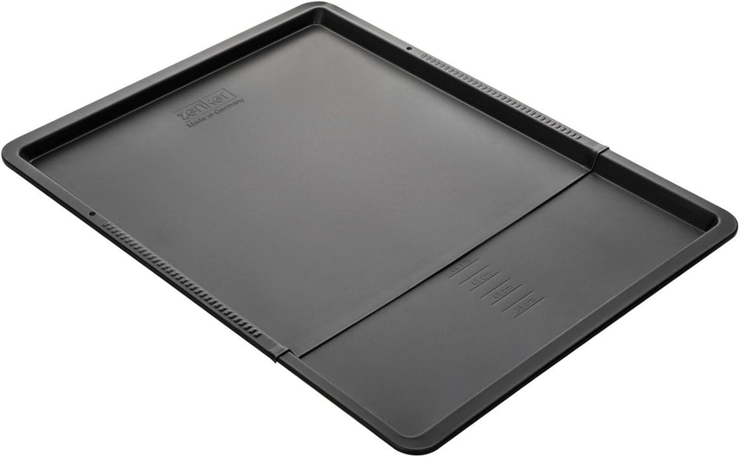 Zenker 6537 Extendable Baking Tray, Black, 14.57-20.47 X 12.99 X 0.59"