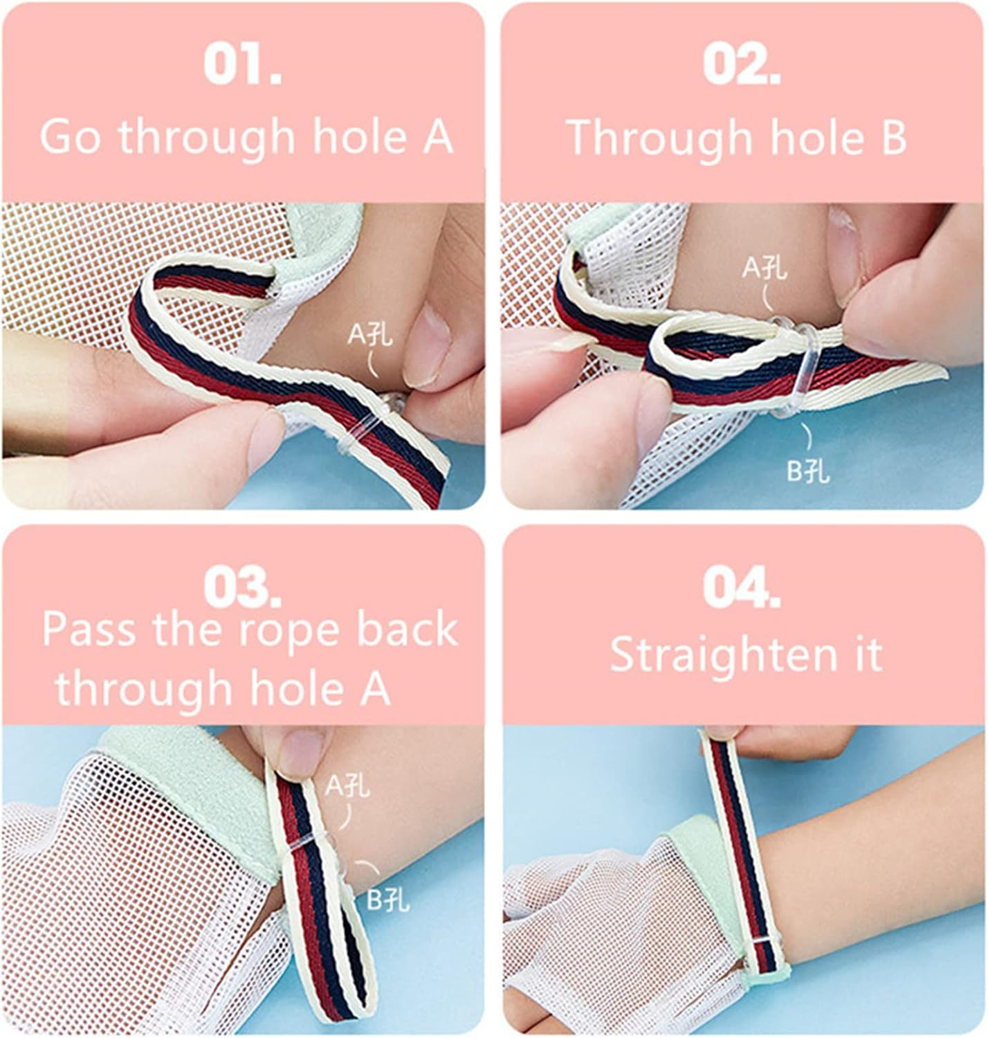 Thumb Sucking Stop for Kids,Stop Finger Sucking,Baby Thumb Sucking Stop Kids Finger Guard,Treatment Kit to Stop Thumb Sucking| for Ages 6 Months-6Years Old (Thumb, XM) image number 4