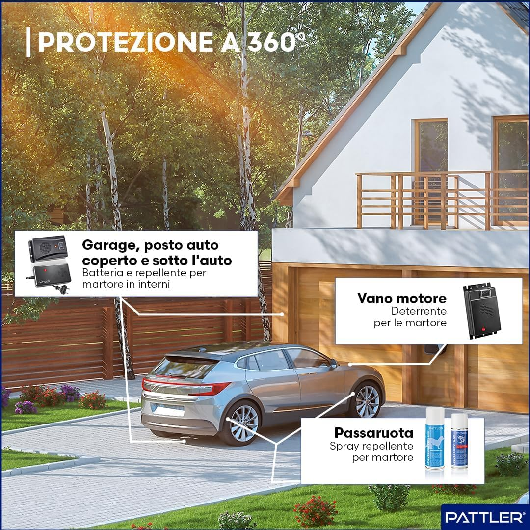 Von Hameln&reg; Marten Deterrent for Cars &ndash; 1 Piece &ndash; Effective Marten Repellent Car with Ultrasound &ndash; Instant and Long-Term Marten Protection in the Engine Bay image number 4