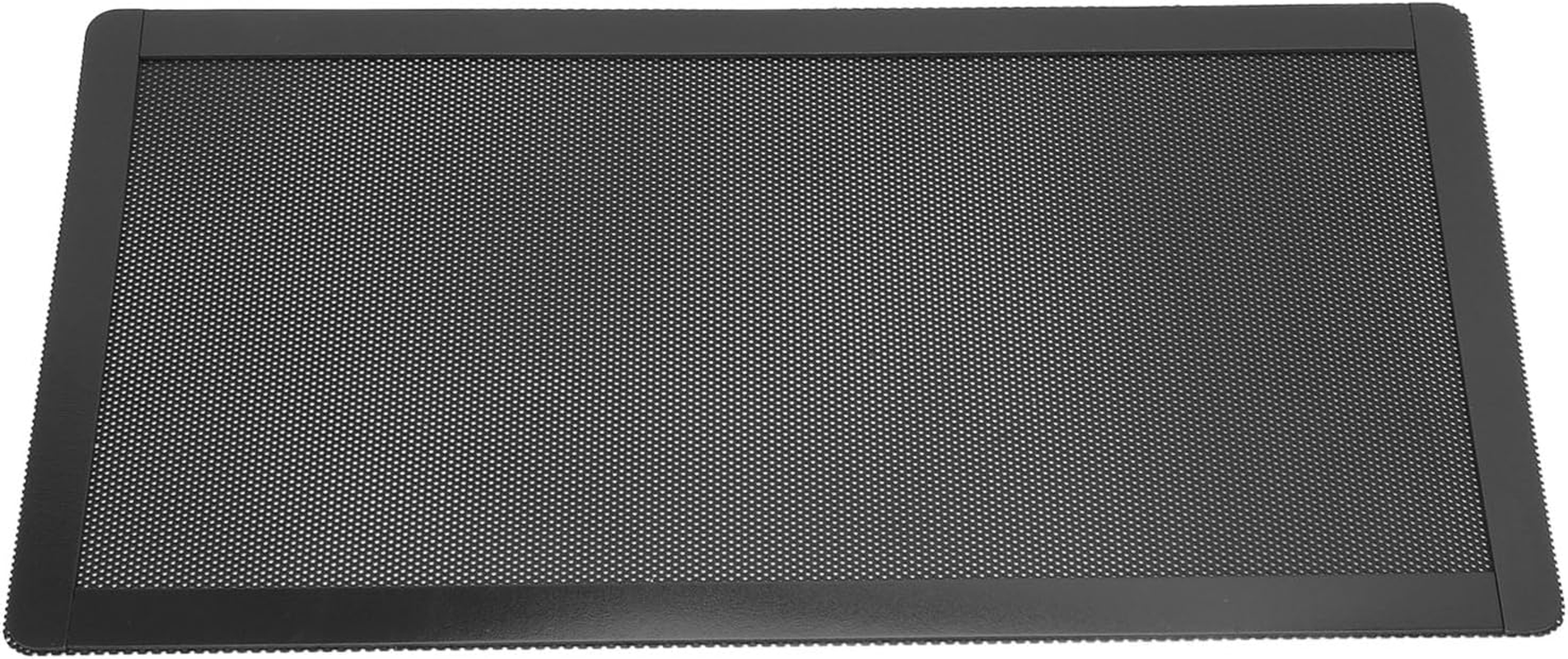 Pc Dust Cover, 12X24Cm Fan Dust Filter Mesh, PC Fan Dust Mesh Filter PVC Computer PC Case Dust Proof Filter Cover, Black, 10Pcs image number 5