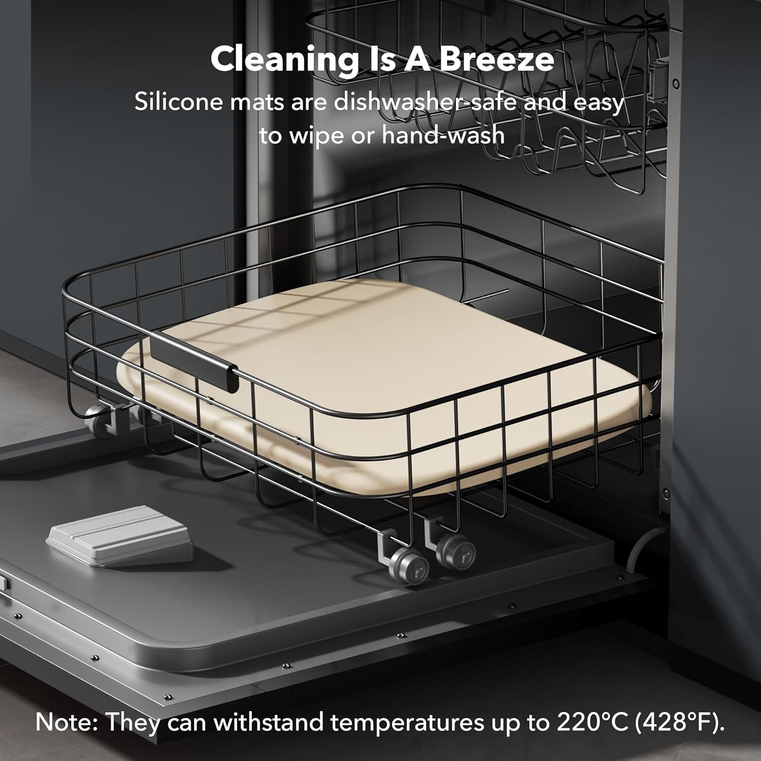 PETLIBRO Pet Mats for Dogs and Cats, Extra Large Dog Bowl Mat for Food and Water or Fountain, Non-Slip Waterproof Pet Feeding Mat Small Size image number 3