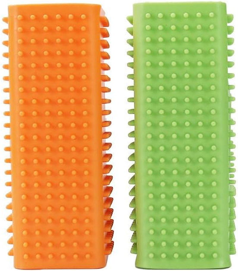 Hollow Rubber Pet Dog Cat Hair Remover, 2Pcs Carpet Block Roller Sofa Hollow Rubber Cleaner Brush,Dog Hair Sofa Hollow Rubber Cleaner Brush,Hollow Rubber Pet Hair Block Roller Cleaner Brush for Carpet image number 5