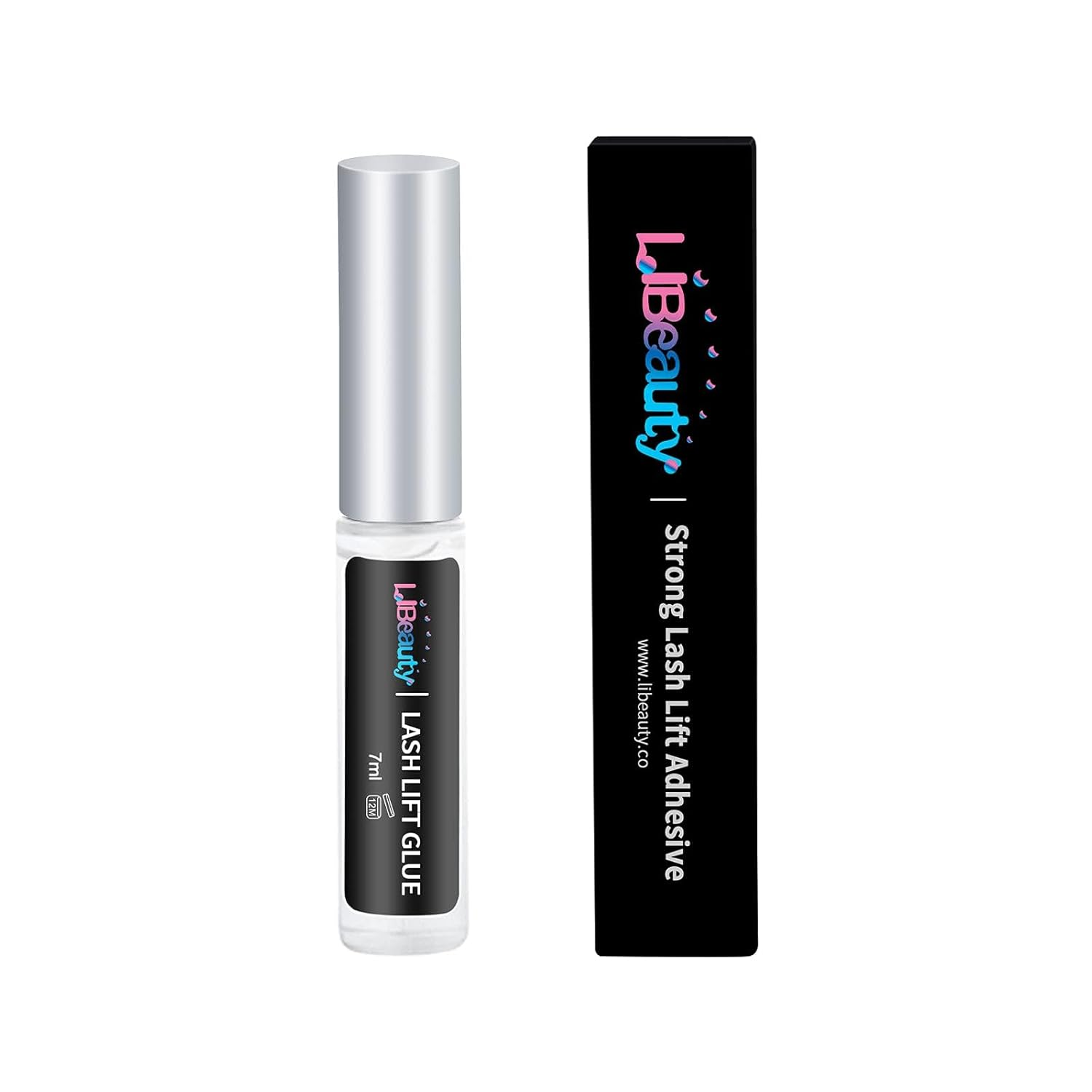 Libeauty Eyelash Lift Glue, 7Ml Lash & Brow Adhesives Super Sticky Adhesive Dissolves Quickly Dry (0.24 Oz) image number 5