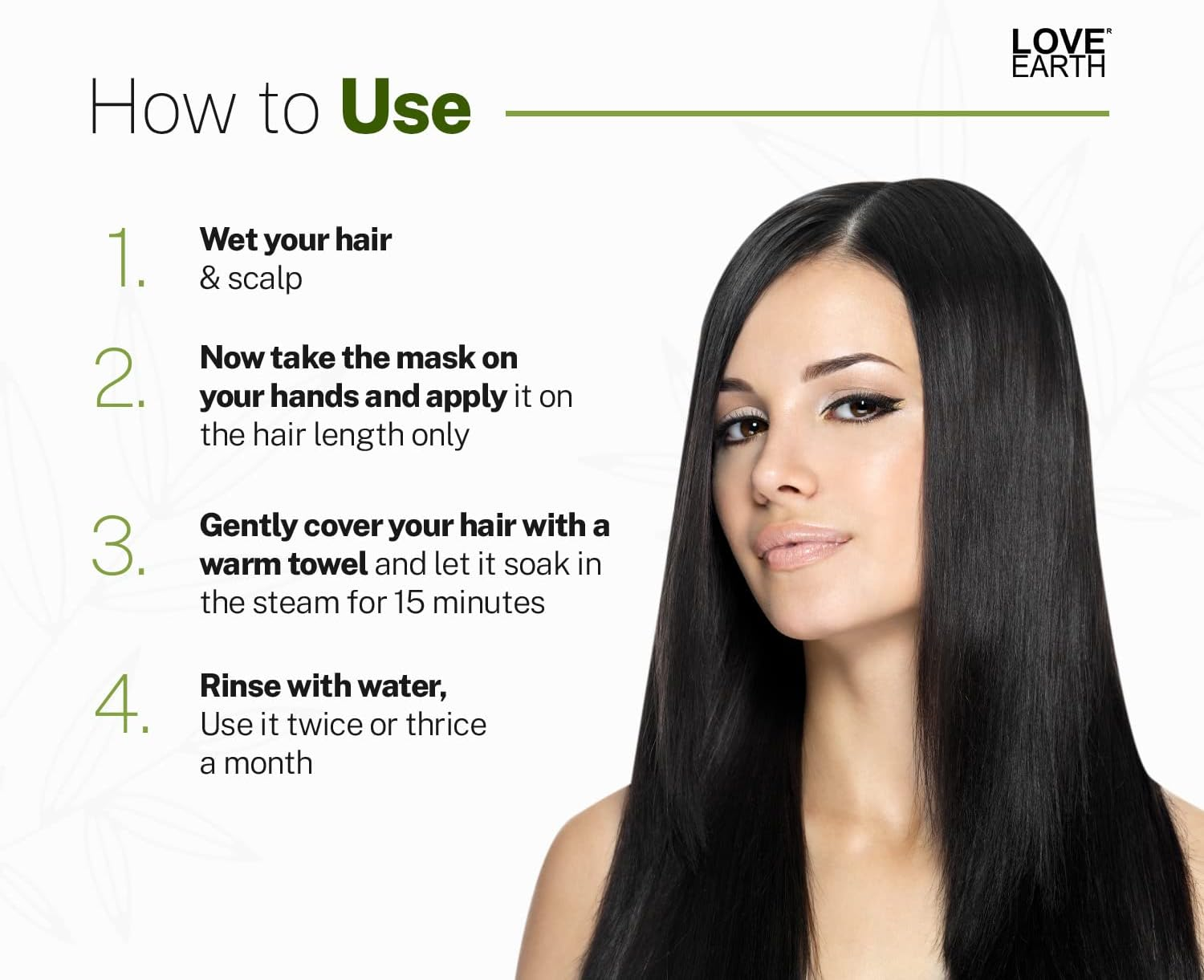 Love Earth Organic Onion Hair Mask and Spa with Onion Extract for Smooth and Frizz Free Hair 100Gm