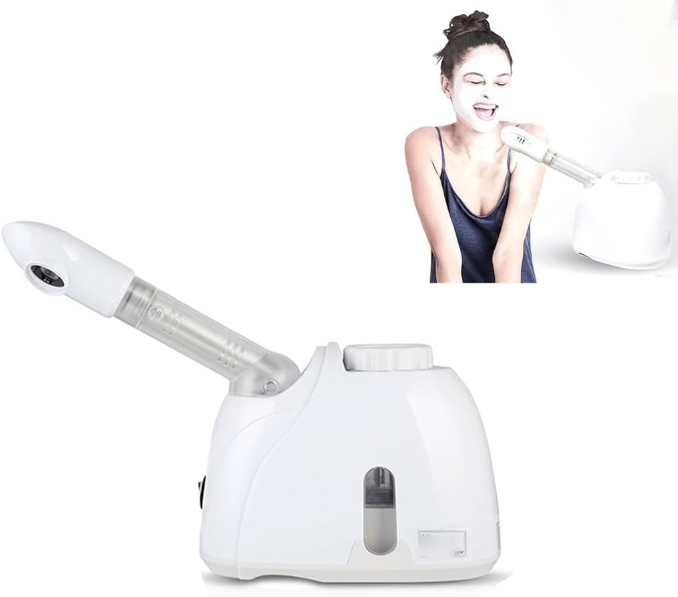 MTSDM Facial Steamer, Hot Ozone Humidifier Spray Facial Steamer Machine for Deep Cleansing Skin, Facial Spa, Extendable 360&deg; Rotating Arm for Professional Face Estheticians Cleaning, Salon for Home image number 5