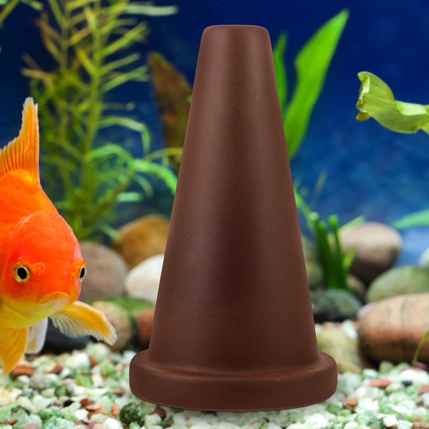 HINTRMENT Shrimp Breeding Cone Aquarium Spawning Bucket Fish Tank Cave for Angelfish and Ornamental Fish Hatching Spacious Design Suitable for Multiple Species Breeders and Aquatic Pets image number 5
