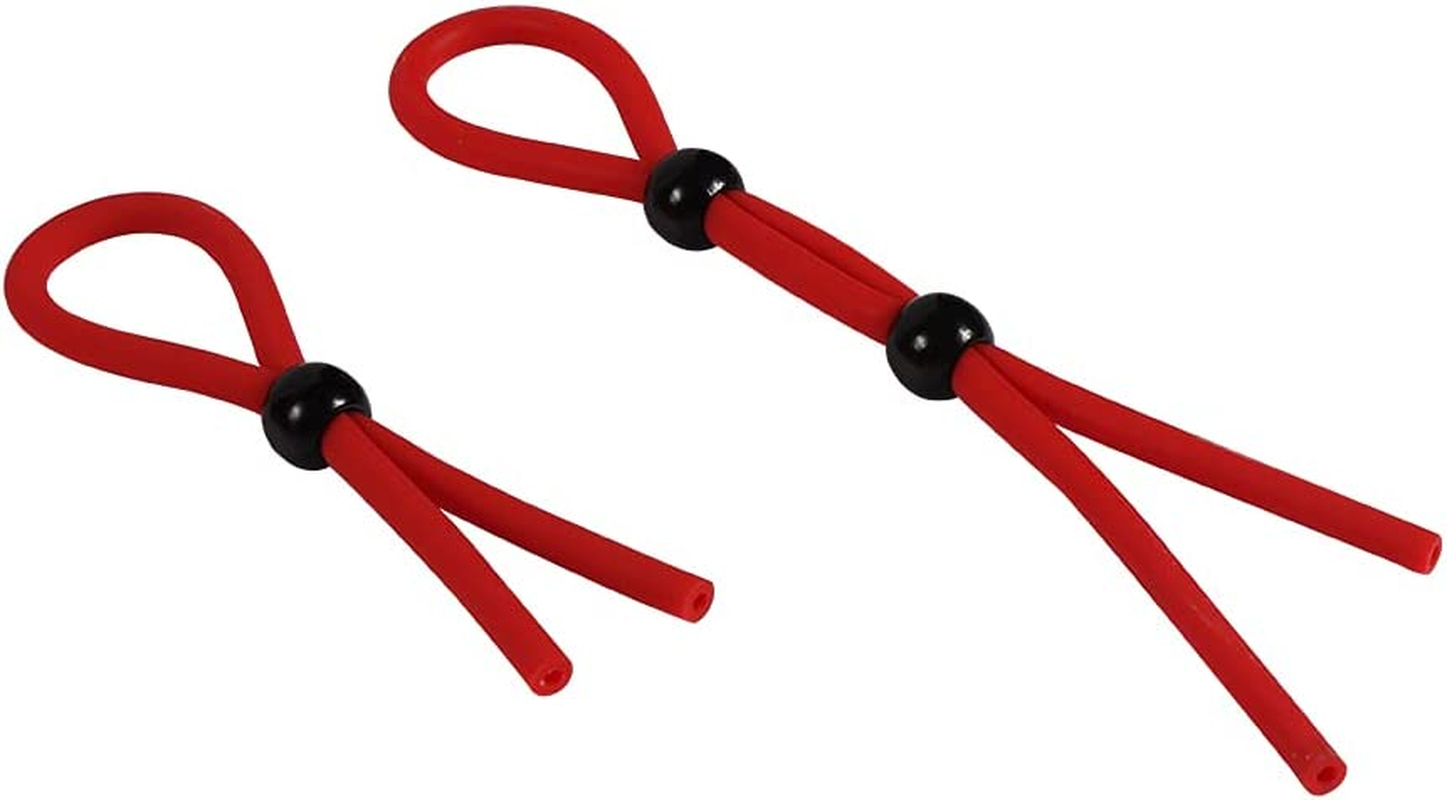 Adjustable Silicone Men'S Cord Art Delay Exercise Ring, Sports Equipment for Couples