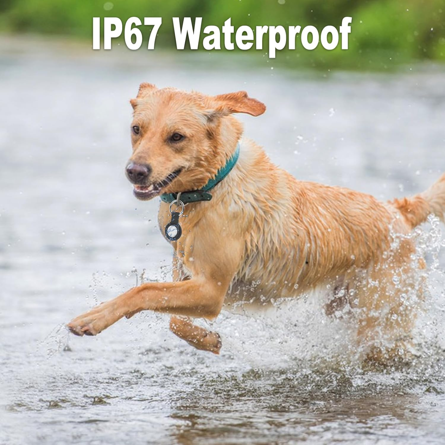 ICOO Smart Tracker,Working with Apple Find My（Ios Only.Ip67 Waterproof Perfect for Locating Keys, Luggage, Backpacks, and Pets. with Replaceable Batteries, Loud Beeps,And Worldwide Tracking 2-Packs image number 6