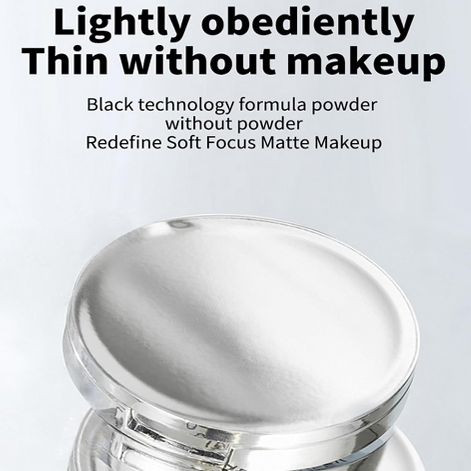 Oil Control Powder for Oily Skin | Full Coverage Matte Finishing Powder,Lightweight Face Powder Compact, Waterproof Setting Powder, Delicate and Skin-Friendly Powder Makeup for Lightweight Finishing E image number 3