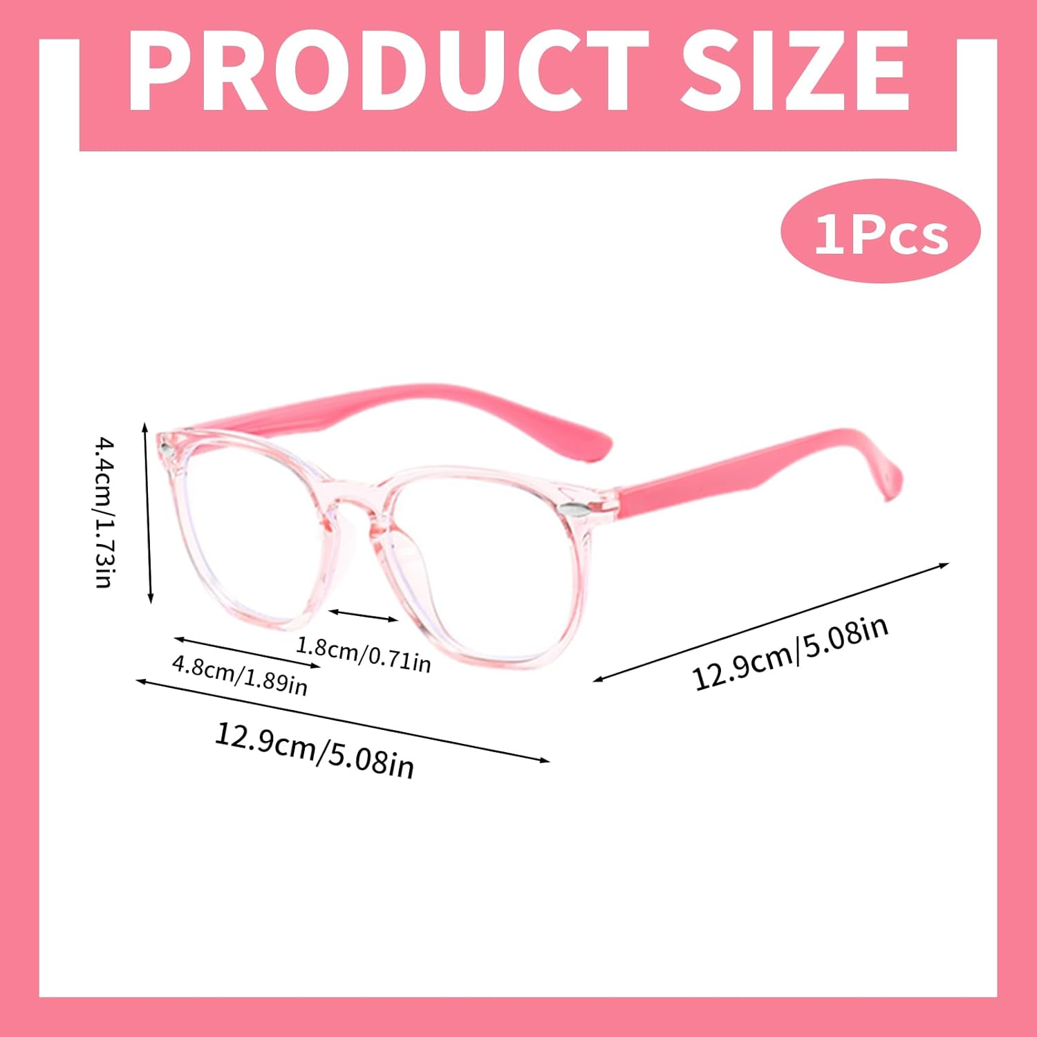 Ultimate Blue Light Blocking Glasses for Kids &ndash; anti Glare, anti Eye Strain, Retro Design Gaming Eyewear with Spring Hinges (One Size Fits All)